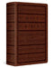 ESV Giant Print Personal Size Bible, Red Letter (Trutone, Brown, Engraved Mantel Design) by Esv Bibles