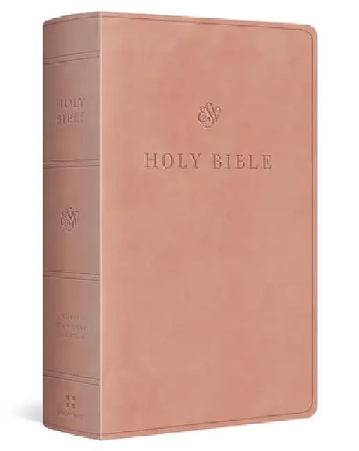 ESV Giant Print Personal Size Bible, Red Letter (Trutone, Blush Rose) by Esv Bibles