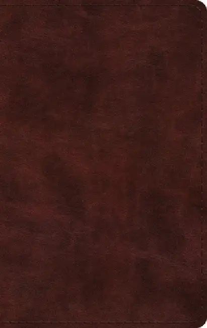 ESV Large Print Thinline Bible (Trutone, Mahogany) by Esv Bibles
