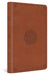 ESV Large Print Thinline Bible (Trutone, English Saddle, Emblem Design) by Esv Bibles