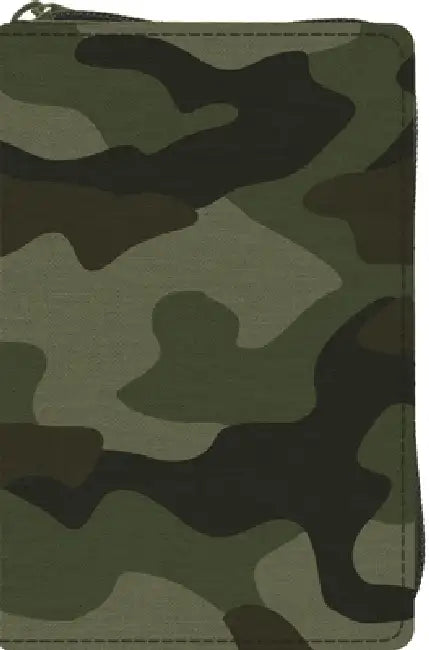 ESV Compact Bible (Canvas with Zipper, Camo Design) by Esv Bibles