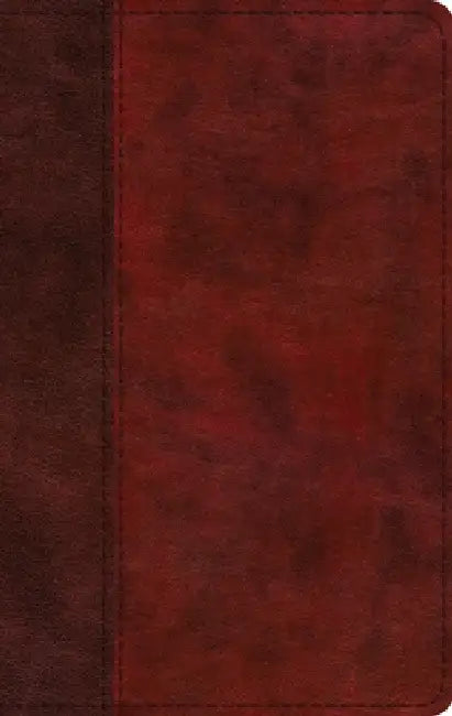 ESV Large Print Thinline Bible, Red Letter (Trutone, Burgundy/Red, Timeless Design) by Esv Bibles