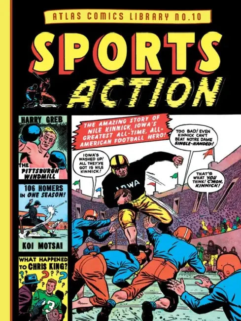 The Atlas Comics Library No. 10: Sports Action by Bernard Krigstein, Joe Maneely, Gene Colan