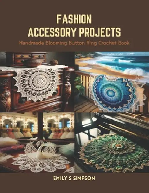 Handmade Blooming Button Ring Crochet Book: Fashion Accessory Projects by Emily S. Simpson