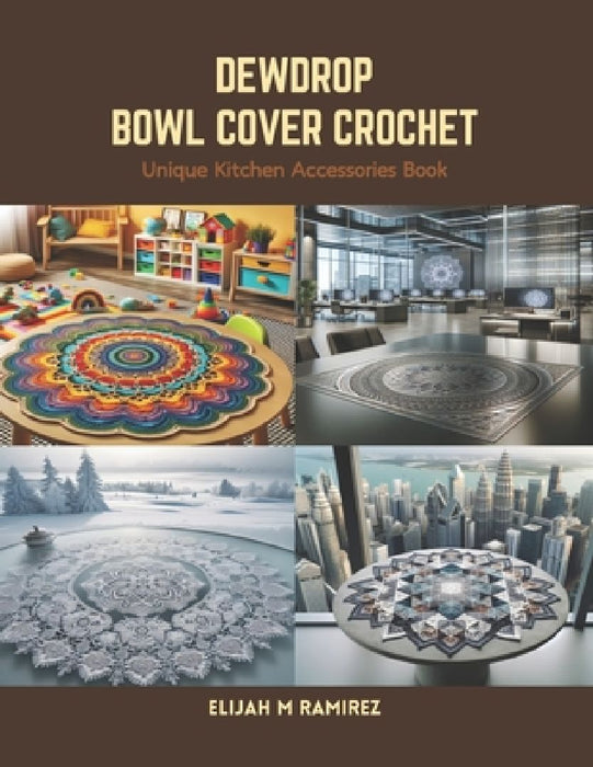 Dewdrop Bowl Cover Crochet: Unique Kitchen Accessories Book by Elijah M. Ramirez