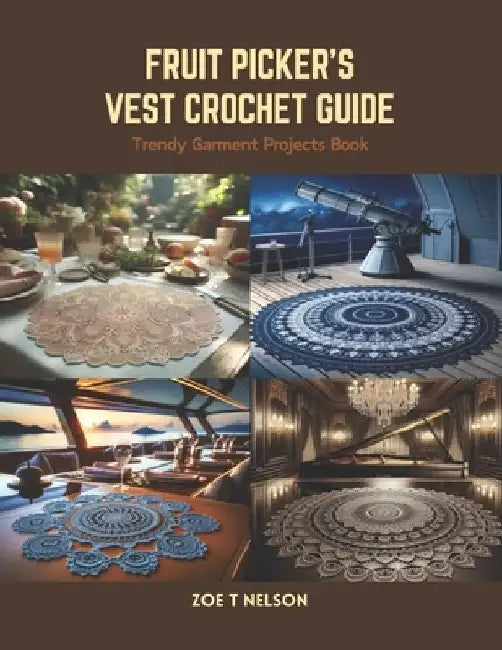 Fruit Picker's Vest Crochet Guide: Trendy Garment Projects Book by Zoe T. Nelson