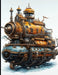 Steampunk Vehicles: An Amazing Journey by Artificial Intelligence