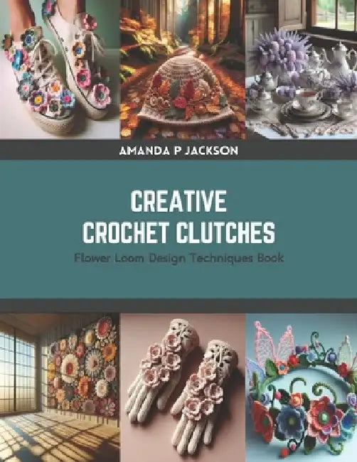 Creative Crochet Clutches: Flower Loom Design Techniques Book by Amanda P. Jackson