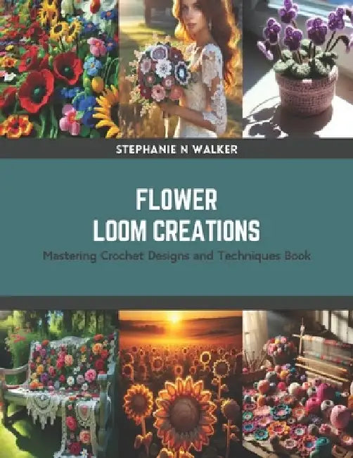 Flower Loom Creations: Mastering Crochet Designs and Techniques Book by Stephanie N. Walker