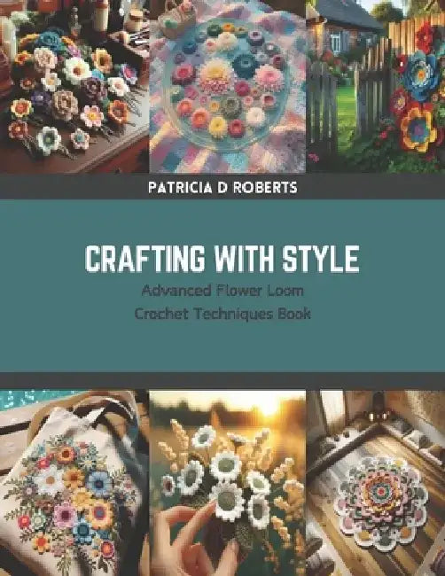 Crafting with Style: Advanced Flower Loom Crochet Techniques Book by Patricia D. Roberts