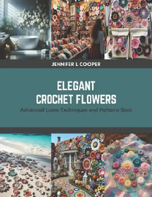 Elegant Crochet Flowers: Advanced Loom Techniques and Patterns Book by Jennifer L. Cooper