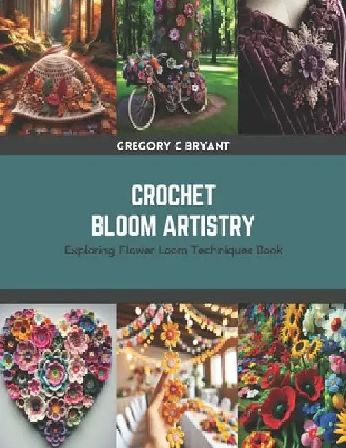 Crochet Bloom Artistry: Exploring Flower Loom Techniques Book by Gregory C. Bryant