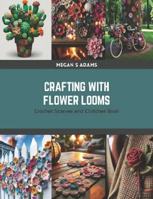 Crafting with Flower Looms: Crochet Scarves and Clutches Book by Megan S. Adams