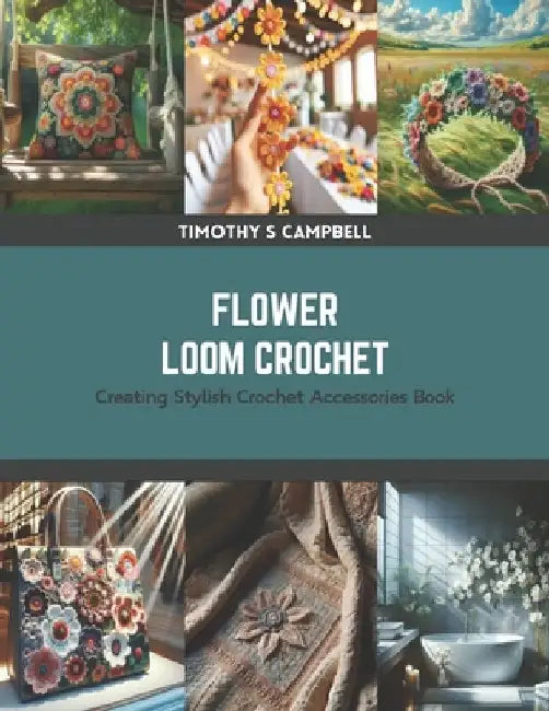 Flower Loom Crochet: Creating Stylish Crochet Accessories Book by Timothy S. Campbell