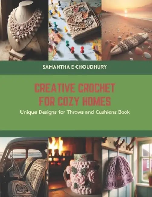 Creative Crochet for Cozy Homes: Unique Designs for Throws and Cushions Book by Samantha E. Choudhury