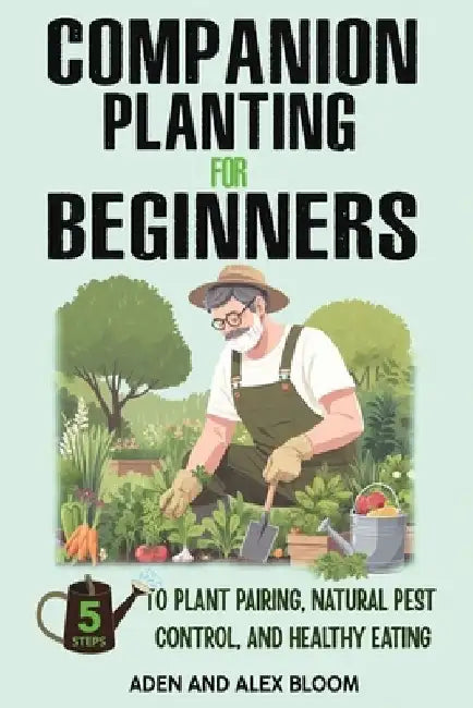 Companion Planting for Beginners: 5 Steps to Plant Pairing, Natural Pest Control, and Healthy Eating by Aden And Alex Bloom