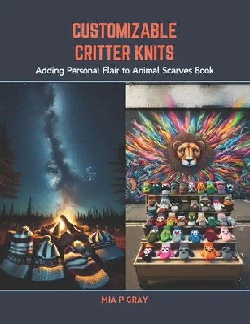 Customizable Critter Knits: Adding Personal Flair to Animal Scarves Book by Mia P. Gray