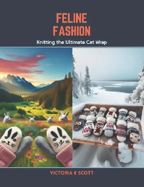 Feline Fashion: Knitting the Ultimate Cat Wrap by Victoria K. Scott