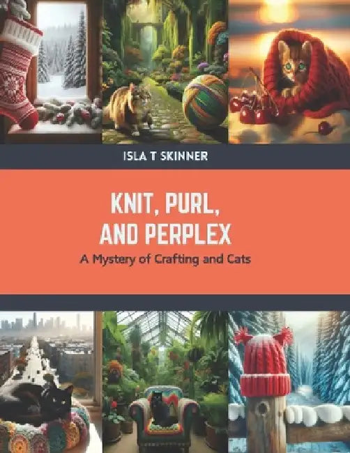 Knit, Purl, and Perplex: A Mystery of Crafting and Cats by Isla T. Skinner