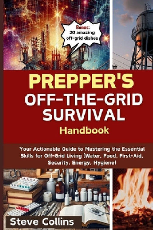 Prepper's Off-the-Grid Survival Handbook: Your Actionable Guide to Mastering the Essential Skills for Off-Grid Living (Water, Food, First-Aid, Securit by Steve Collins
