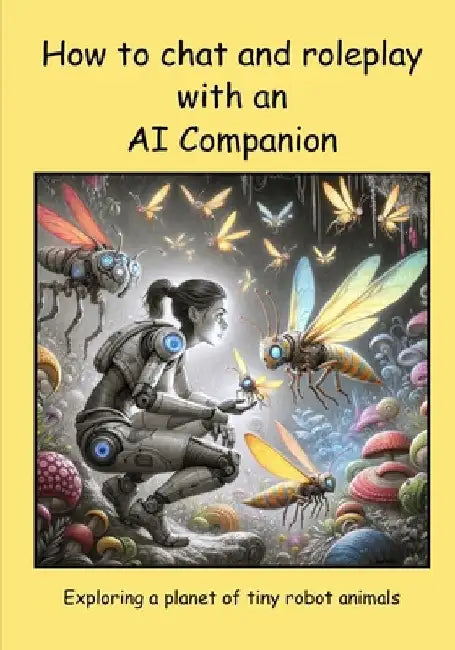 How to chat and roleplay with an AI Companion - Exploring a planet of tiny robot animals by C. Mahoney