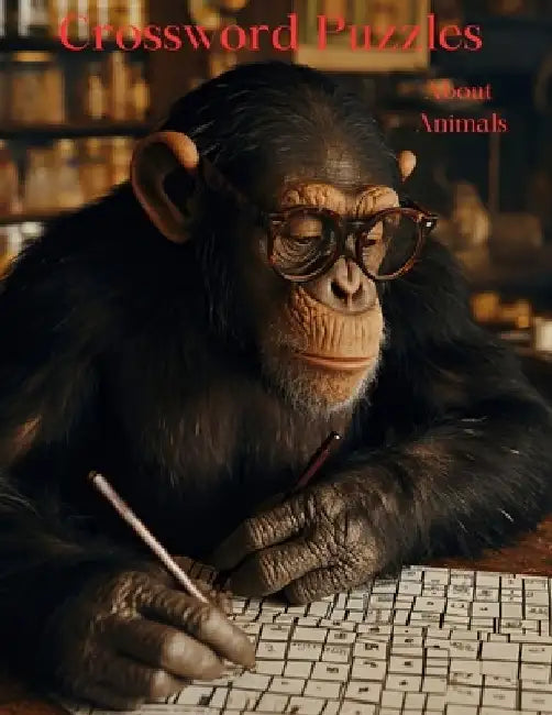 Crossword Puzzles About Animals: A Fun Activity Book For Animal Lovers by Color Me J