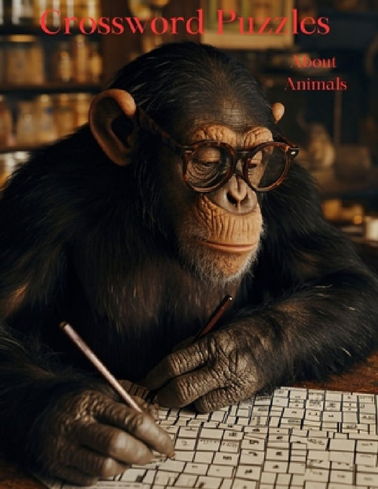 Crossword Puzzles About Animals: A Fun Activity Book For Animal Lovers by Color Me J