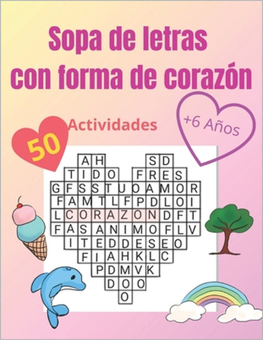 Sopas de letras en forma de corazón by Aldra Alian