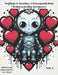 Coglings & Cradles: A Steampunk Baby Robot Coloring Adventure: Volume 2 by S. L. Moon