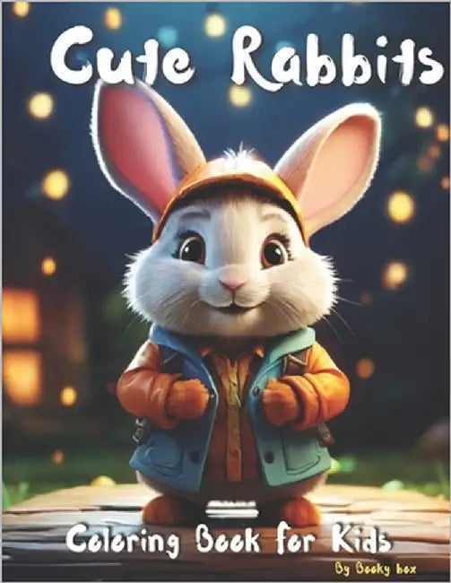 Cute Rabbits Coloring Book For Kids: Bunny rabbit Bunny Coloring Book For Girls, Boys, And Easter Coloring Pages For Toddlers And Preschoolers Who Lov by Booky Box