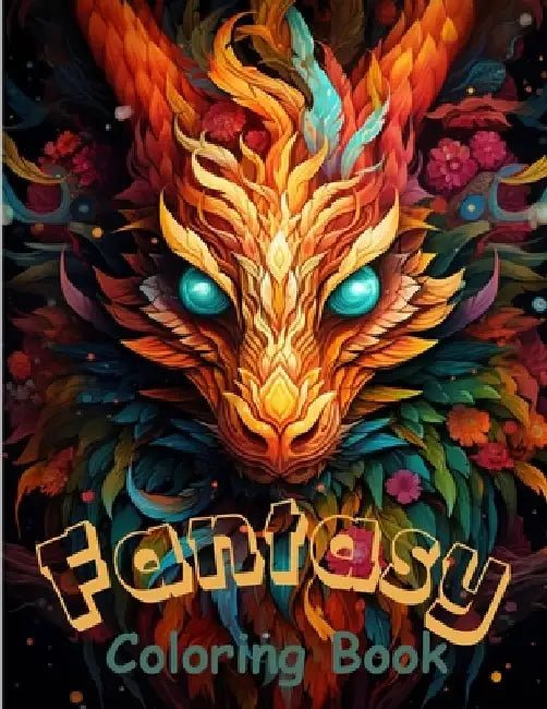 Fantasy Coloring Book: For Teens & Adults by Cynthia Davies