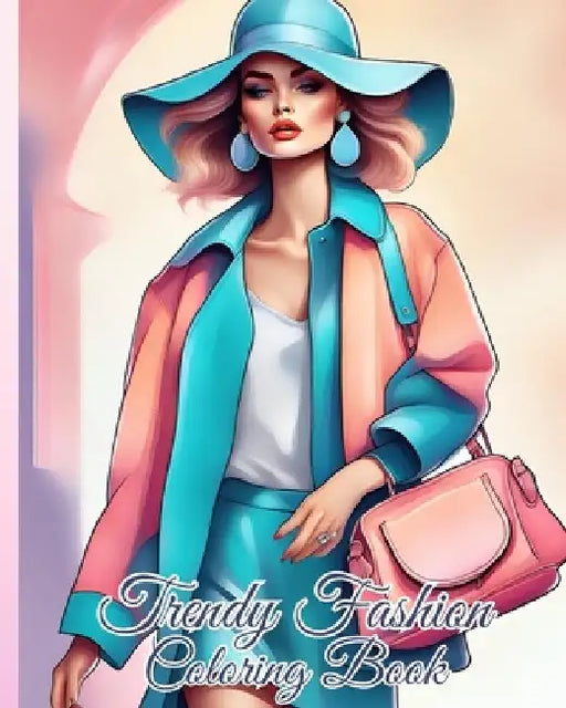 Trendy Fashion Coloring Book: Stylish and Trendy Fashion Coloring Pages for Women, Dresses Coloring Book by Thy Nguyen