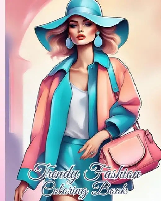 Trendy Fashion Coloring Book: Stylish and Trendy Fashion Coloring Pages for Women, Dresses Coloring Book by Thy Nguyen