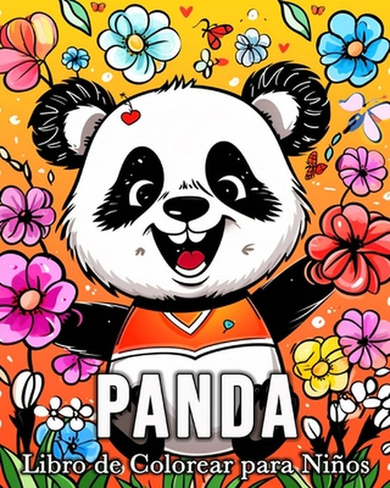 Panda Libro de Colorear para Niños: 50 Imágenes Bonitas para Aliviar el Estrés y Relajarse by Mandykfm Bb