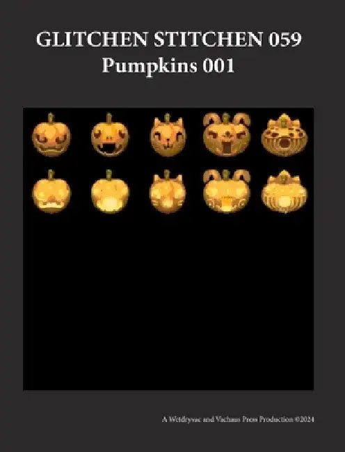 Glitchen Stitchen 059 Pumpkins 001 by Wetdryvac