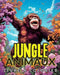 Les Animaux de la Jungle Livre à Colorier: Les Animaux en Fleurs Pages à Colorier avec les Animaux de la Jungle by Louis Wagner