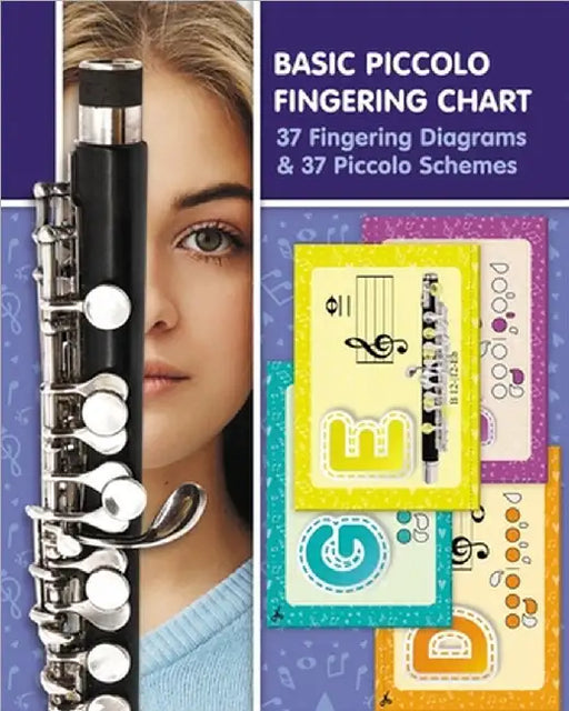 Basic Piccolo Fingering Chart: 37 Fingering Diagrams and 37 Piccolo Schemes by Helen Winter