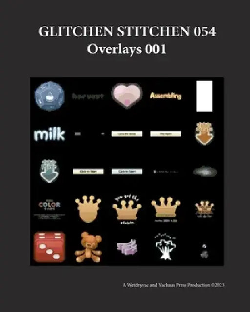 Glitchen Stitchen 055 Overlays 001 by Wetdryvac