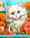 Cat Coloring Book: Cats Coloring Pages for Adults and Teens by Regina Peay