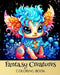 Fantasy Creatures Coloring Book: Fantasy Coloring Pages with Cute Mystical and Mythical Creatures by Regina Peay