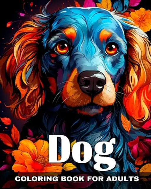 Dog Coloring Book for Adults: Dog Coloring Pages with Realistic Canine Designs to Color by Regina Peay