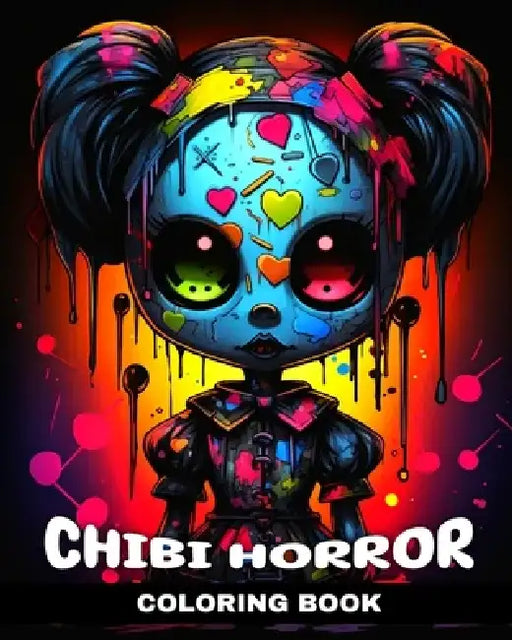 Chibi Horror Coloring Book: Creepy Chibi Coloring Pages by Regina Peay