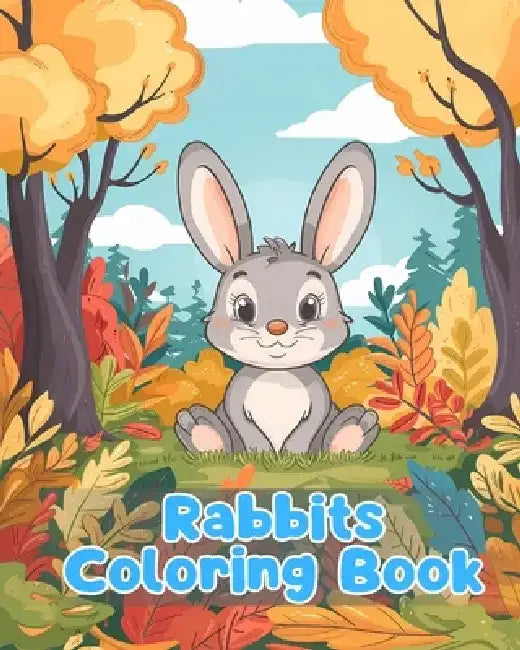 Rabbits Coloring Book: Simple Rabbits Coloring Pages For Kids Ages 1-3 by Sancha Sauseda