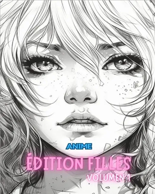 Livre de coloriage ANIME GIRLS EDITION VOLUME 1: Passionnés d'art manga et anime, soulagement du stress, coloriage pour adultes by Books, Adult Coloring