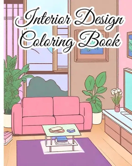 Interior Design Coloring Book: Color Your Dream Home, Modern Interiors To Color For Inspiration and Relaxation by Thy Nguyen