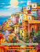 Villages méditerranéens Livre de coloriage pour les amateurs de vacances et d'architecture Designs créatifs: Villages de rêve dans le paradis méditerr by Harmony Art