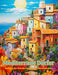 Mediterrane Dörfer Malbuch für Urlaubs- und Architekturliebhaber Erstaunliche Designs für totale Entspannung: Traumdörfer im Mittelmeerparadies zur Fö by Harmony Art