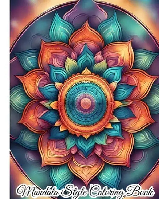 Mandala Style Coloring Book: Exciting, Mindful Coloring Book With Stress Relieving Mandala Style Patterns by Thy Nguyen