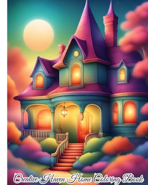 Creative Haven Home Coloring Book: Creative Haven Home, Whimsical Designs for Artistic Joy, Relaxation, Anxiety by Thy Nguyen