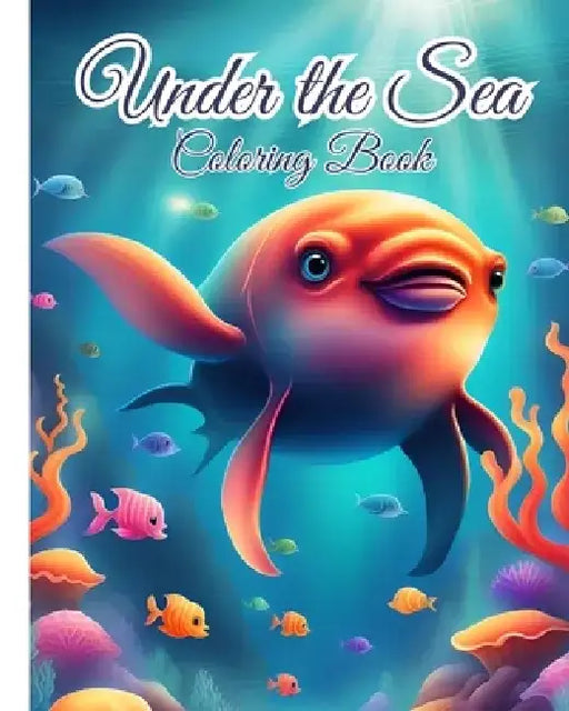 Under the Sea Coloring Book: Sea Scenes, Sea Life, Ocean, Sea Creature, Underwater Coloring Book For Kids by Thy Nguyen